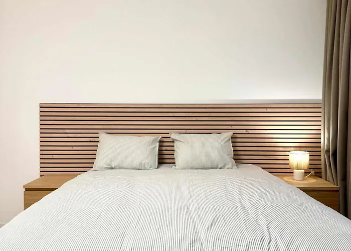 Moderne Au Coeur Du Quartier Saint Adalbert Lägenhet Liège