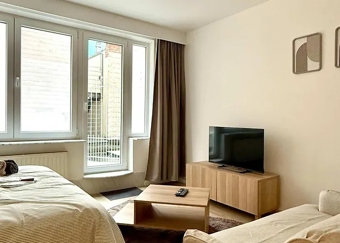 Moderne Au Coeur Du Quartier Saint Adalbert * Liège